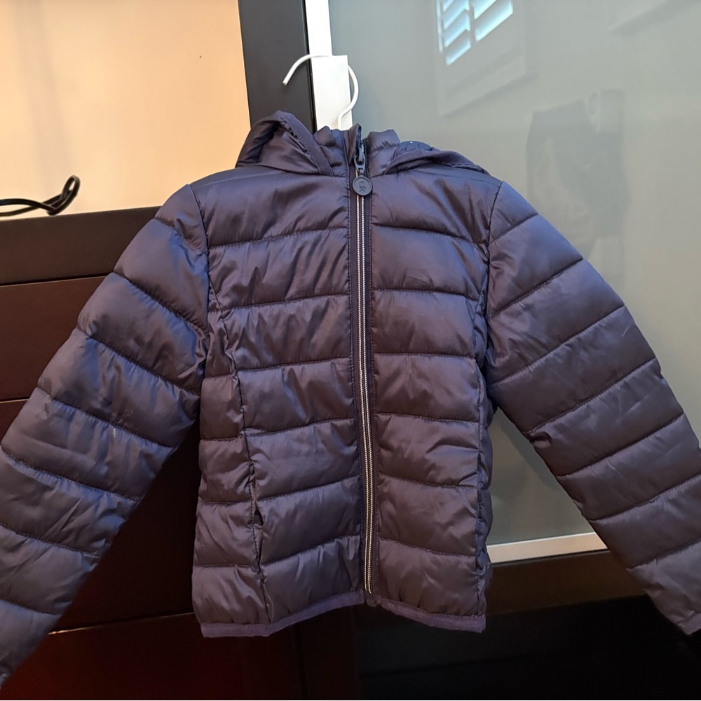 Navy Kids Puffer Jacket